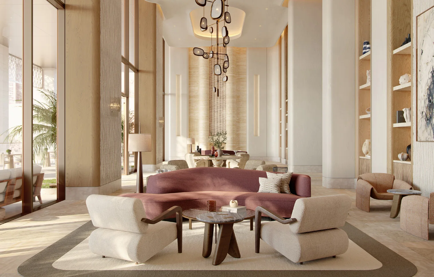 Residential arrival lounge